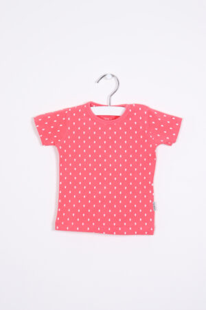 Roos t-shirtje, Name it, 62
