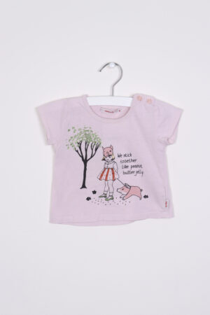 Roos t-shirtje, Hilde & Co, 68