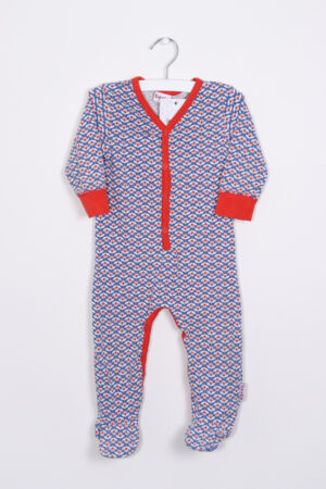 Rood-blauw pyjamaatje, Ba*ba, 74