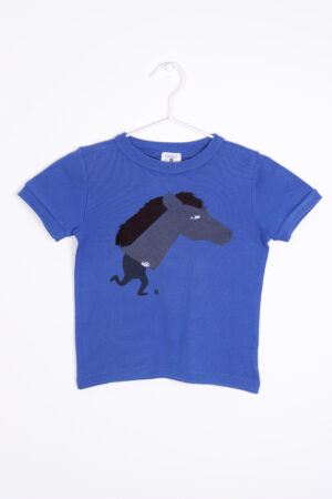 Blauwe t-shirt, Hilde & Co