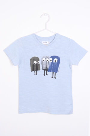 Lichtblauwe t-shirt, Filou & Friends, 122