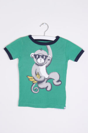 Groen t-shirt, BabyGap, 98