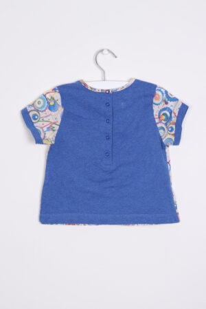 Blauw-wit t-shirtje, Filou & Friends, 98