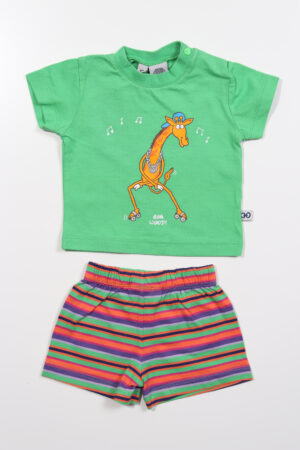 Groen-paarse pyjama, Little Woody, 56