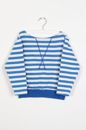 Blauw-witte sweater, AlbaKid, 110