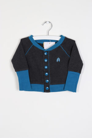 Grijs-blauwe sweater, Albababy, 80