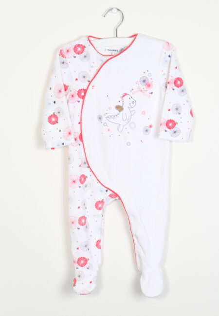 Wit-roos pyjamaatje, Noukies, 80