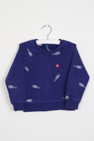 Blauwe sweater, CKS, 86