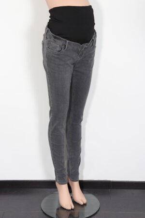 Donkergrijze jeans, Queen Mum, M