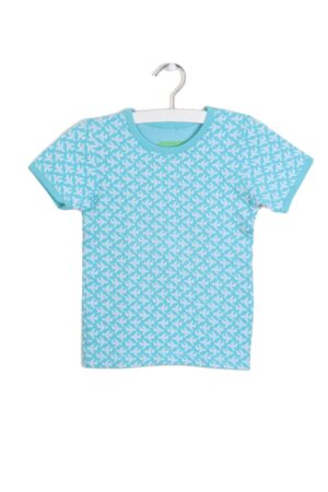 Turquoise t-shirt, LB, 110