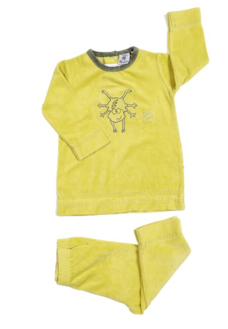 Groen-gele pyjama, Woody, 68