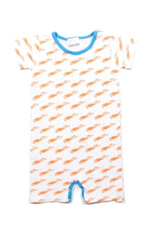 Wit-oranje pyjama, L'Asticot, 92